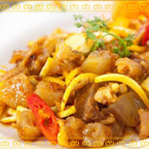 Gân Bò Xào Sa Tế